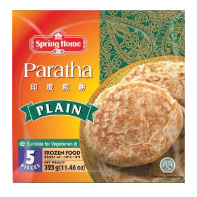 Roti Paratha 5 Pieces 24 X 325 GR SPRING HOME