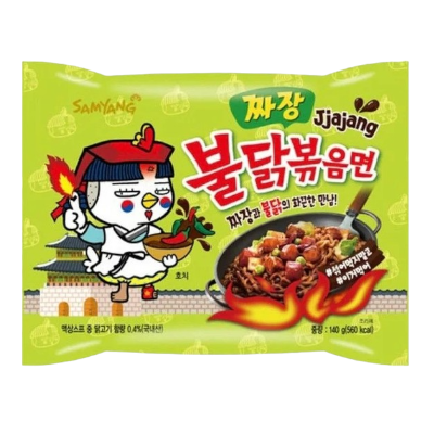 SAMYANG HOT CHICKEN RAMEN JIAJIANG BLACK BEAN SAUCE(8x5pc)