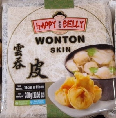 HAPPY B.WONTON SKIN 110mm 30x300g