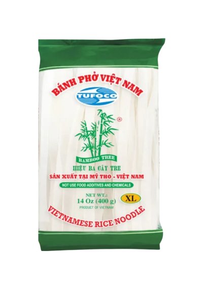 Rice Noodles 10 mm 30 X 400 G BAMBOO TREE(XL)	เส้นก๋วยเตี้ยว เส้นจันทร์ ตราต้นไผ่ 10 Mm(XL) 400 GR BAMBOO TREE