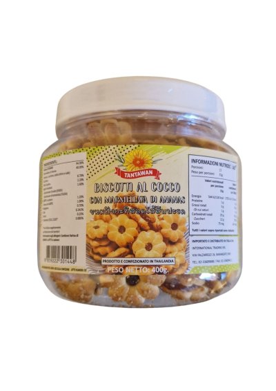 TANTAWAN BISCOTTI ANANAS 400G/12 	คุกกี้ใส้สัปปะรด 400G/12 TANTAWAN