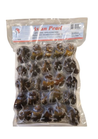 Apple Snail Blanched20-25 PCS/TRAY(10X1 KG)	หอยเชอรี่แบบเต็มลูก20-25 ลูก x1 KG