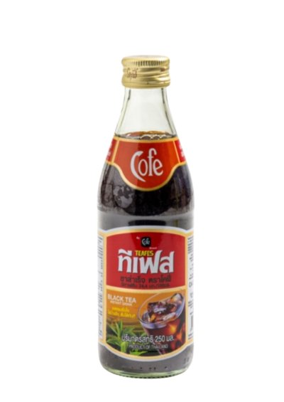 BLACK TEA INSTANT DRINK  TEAFES  COFE  BRAND 250  ML 	ทีเฟสชาสำเร็จ ตราโคฟี่ 250 มล