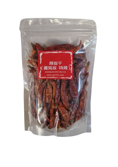 PEPERONCINO SECCO 50 G	พริกแห้ง 50 g