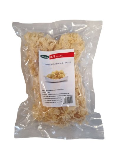 TREMWLLA FUCIFORMIS SECCO-YIN ER  100 G	เห็ดหูหนูขาวแห้ง (YIN ER)100 g