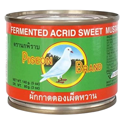 Fermented Acrid Sweet Mustard Pigeon Brand 140 G