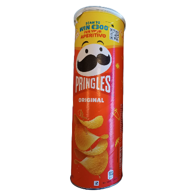 CHIPS PRINGLES TUBO ORIGINAL 19X175 G