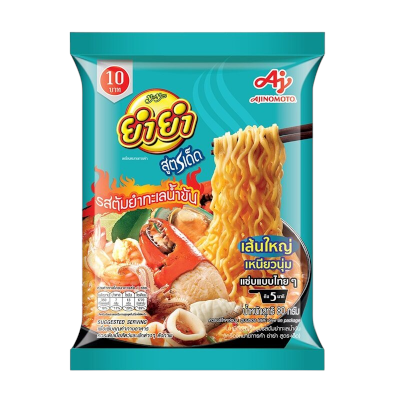 Instant Noodles Tom Yum Seafood Flavour 80g x 6 by YUMYUM