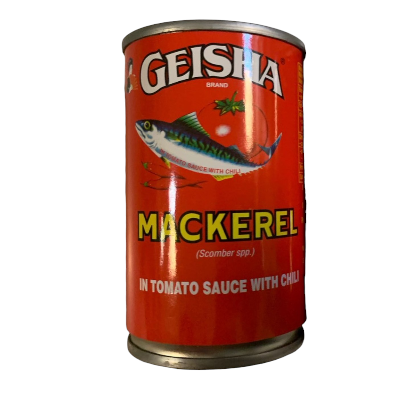 GEISHA MACKEREL TOMATO+ CHILI SAUCE 155 G