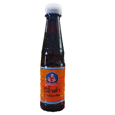 Black Soy Sauce Orange Label Healthy Boy Brand 370g