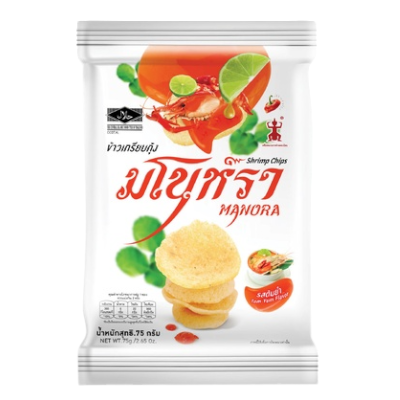 MANORA SHRIP CHIPS TOM YUM 75 G