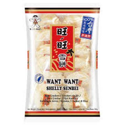 Rice Crackers Original 12 X 150 G WANT WANT	ข้าวเกรียบกรอบแบบดั้งเดิม 12/150 G WANT WANT
