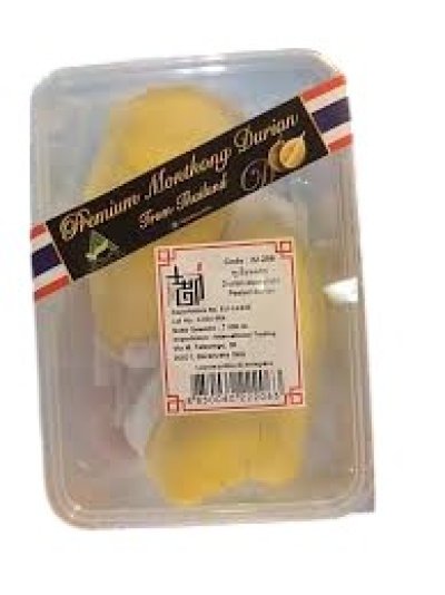 DURIAN PEELED	ทุเรียนแกะ 500 กรัม ( premium Monthong ) ป้ายคาดดำ