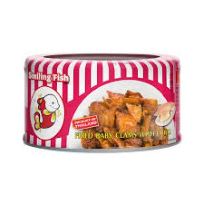 SMILING FISH VONGOLE FRITTE CON PESCE E PEPERONCINO 70 GR