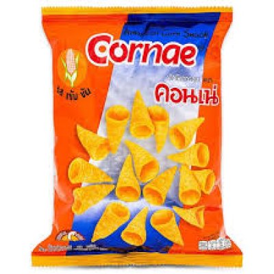 American Corn Snack 18 X 48 G CORNAE	อเมริกันข้าวโพดอบกรอบ ตราคอนเน่ 18/48G (CORNAE)-ถุง