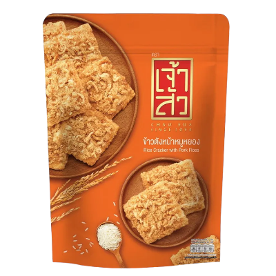 RICE CRACKER WITH DRIED SHREDDED MOO