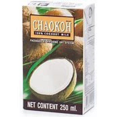 Coconut Milk (UHT) 17% Fat 36 X 250 ML CHAO-KOH