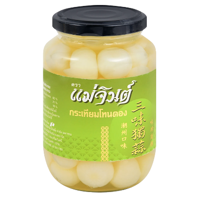 PICKLED ELEPHANT GARLIC (MAE JINT BRAND)480 G