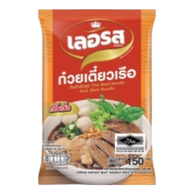 DRIED THAI BOAT RICE NOODLES (LERROS BRAND)