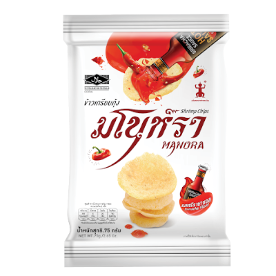 MANORA SHRIP CHIPS SRIRACHA 75 G