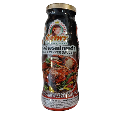 Black Pepper Sauce 24 X 320 ML NONGPORN Black Pepper Sauce 24 X 320 ML NONGPORN
