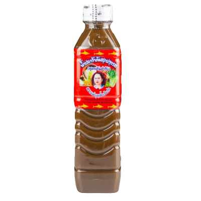 Fermented Fish Sauce 400cc White cab by Mae Boonlam Fermented Fish Sauce 400cc White cab by Mae Boonlam