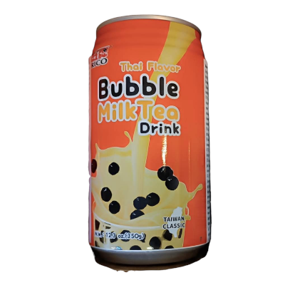 Bubble Milk Tea Drink Thai Flavor 24 X 350 ML RICO