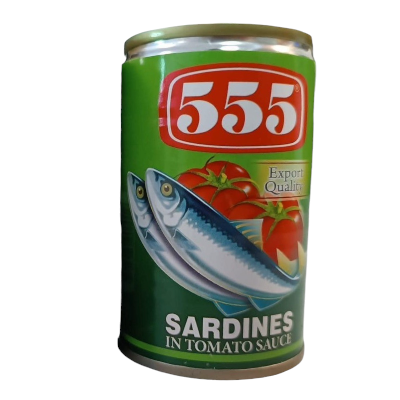 PH SARDINE 555 TOMATO REG 155G PH SARDINE 555 TOMATO REG 155G
