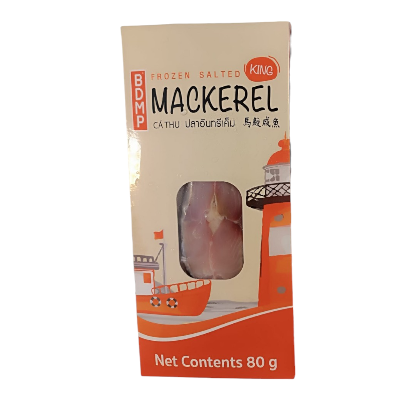 Salted Mackerel BDMP 12 X 80 G