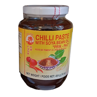 COCK CHILL PASTE SOYA BEAN OIL 24* 454 G