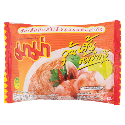 Instant Bean Vermicelli TOM yum 30 X 60 GR MAMA Instant Bean Vermicelli TOM yum 30 X 60 GR MAMA