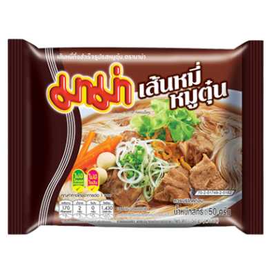 Instant Rice Vermicelli Pork 30 X 50 GR MAMA