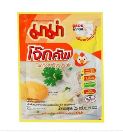MAMA INSTANT RICE PORRIDGE CHICKEN FLAVOUR 24/3/26G