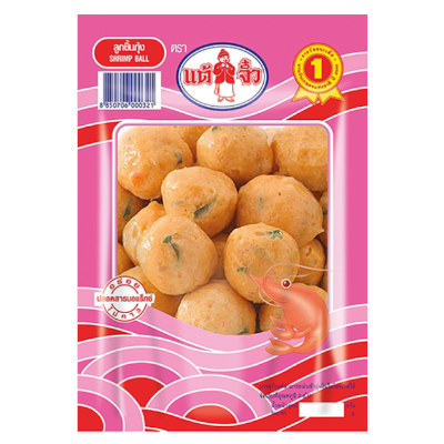 FISH BALL WITH SHRIMP CHIU CHOW 200G ลูกชิ้นปลาผสมกุ้งแต้จิ๋ว ส ขอนแก่น 200g FISH BALL WITH SHRIMP CHIU CHOW 200G ลูกชิ้นปลาผสมกุ้งแต้จิ๋ว ส ขอนแก่น 200g