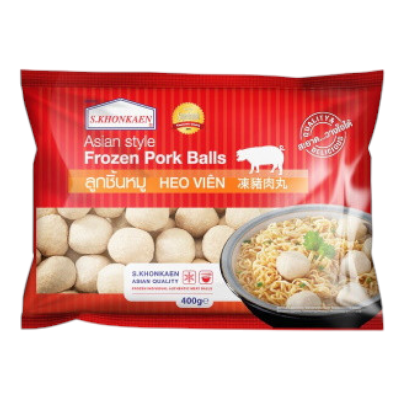 MEAT BALL SKK PORK FLAVOR 400G/12 ลูกชิ้นหมู