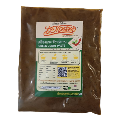 Green curry paste 100g by AEK Aroi