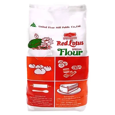 Wheat Flour 10 X 1 KG RED LOTUS