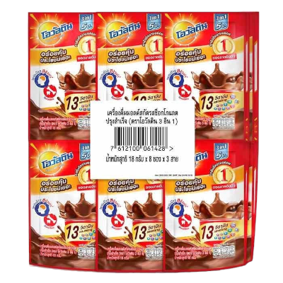 Ovaltine  3in1 Type 18g.*24 Sachets