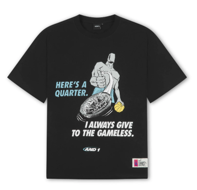 Mens Gameless Trash Talk T-Shirt - Black