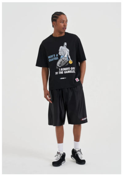 Mens Gameless Trash Talk T-Shirt - Black