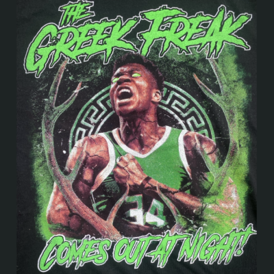 Milwaukee Bucks Giannis Antetokounmpo second-hand Size XL