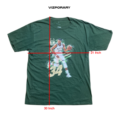 Milwaukee Bucks Giannis Antetokounmpo second-hand Size L