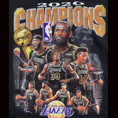 Los Angeles Lakers Championg 2020  second-hand Size L