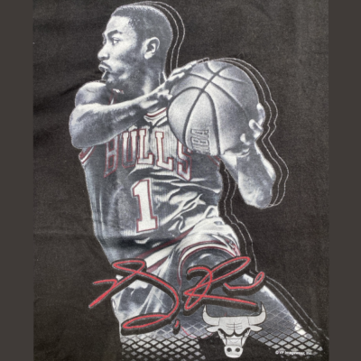 เสื้อ Chicago Bulls Derrick Rose ไซส์ XL