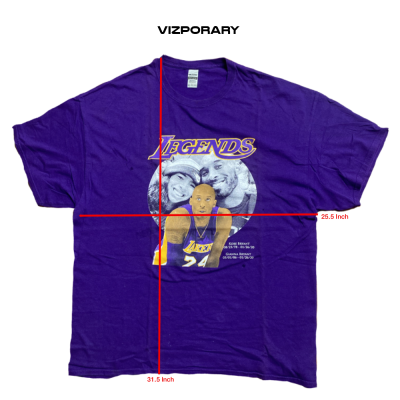 Gigi & Kobe Bryant Memorial  second-hand  Size XXL