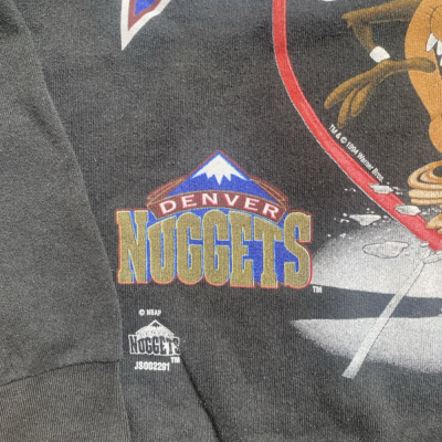 เสื้อ Taz Manian ทีม Denver Nuggets สไตล์วินเทจ ไซส์ XL