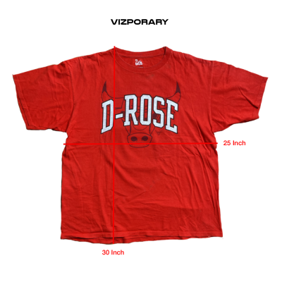 Chicago Bulls Derrick Rose Size XL Product condition 95%