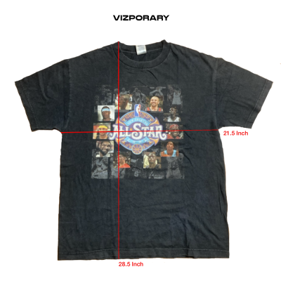 T-SHIRT Vintage NBA All-Star 2008 Size L