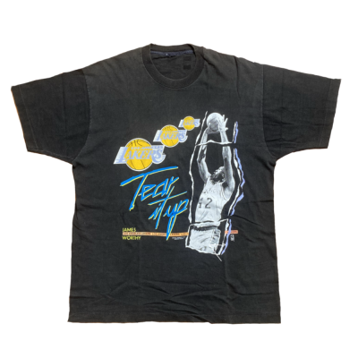 Vintage Los Angeles Lakers James Worthy Magic Johnson