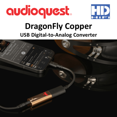 Audioquest Dragonfly Copper USB Digital-to-Analog Converter